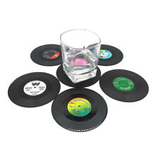 Creative Drink Placemat Spinning Retro Vinyl CD Record Drinks Coasters