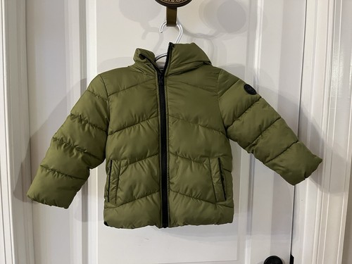 Cappotto puffer Michael Kors verde bambino unisex taglia 3t