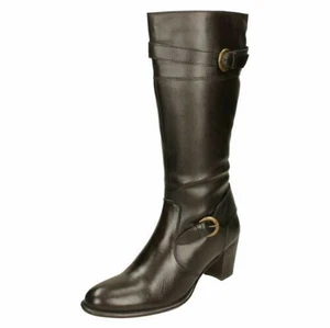 Mujer Damen Stiefel Caña Alta Botas de Tacón 2080 - Imagen 1 de 10