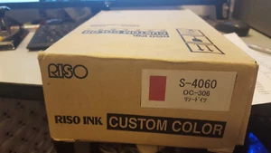 original Riso Tinte S-4060  OC-306 Customs Color ink G1 - Picture 1 of 1