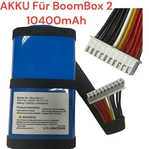 HX Akku für Lautsprecher JBL Boombox 2 7,4V 10400mAh 77Wh SUN-INTE-213 NEU - Picture 1 of 2