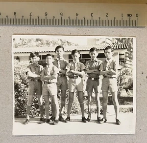 OPS original 1970's Chinese Boy Scouts group photo - Picture 1 of 2