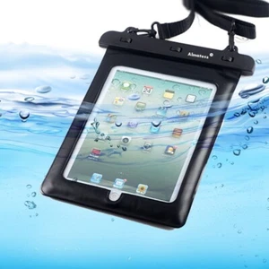 Almatess Waterproof Tablet Bag Universal Ultrathin PVC Material Touch Responsive - Picture 1 of 7