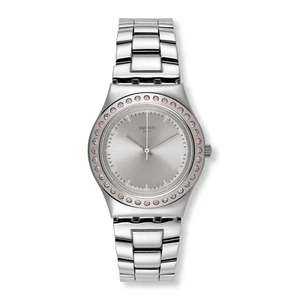 Reloj para mujer Swatch Irony YLS172G esfera plateada en polvo puro acero inoxidable - Imagen 1 de 2