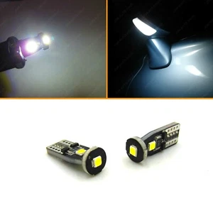 Super Bright White T10 Wedge LED Under Side Mirror Puddle Light Bulbs 168 - Imagen 1 de 3