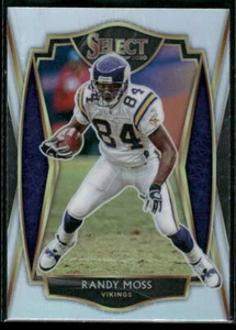 Panini Select #112 Randy Moss Silver Prizm 2020 - Imagen 1 de 2