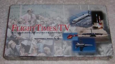 Flight Times TV McDonnell Douglas VHS magazine No. 5 Jan/ Feb 1997 airplane - Image 1 of 2