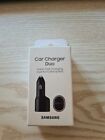 Samsung Super Fast Dual Port Car Charger - Black (Ep-L4020nbegww) 25W & 15W