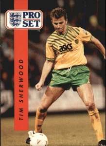 1990-91 Pro Set England #161 Tim Sherwood (RC) Rookie Card - Picture 1 of 2