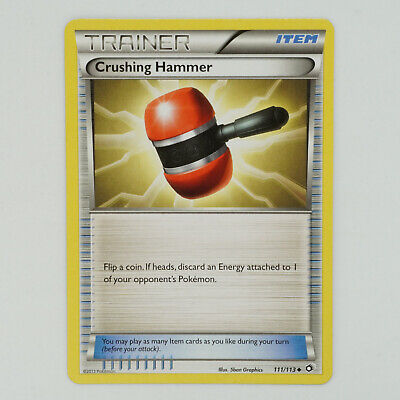 Crushing Hammer 111/113 Uncommon Black & White: Legendary Treasures Pokemon Card