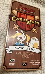 Adventure Time Card Wars Fionna vs. Cake Game 2016 COMPLETO Pack Coleccionista - Imagen 1 de 6
