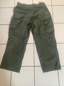 Boy Scouts America Pants Men Size 38 Convertible Uniform Green Hike Cotton Blend - Picture 1 of 9