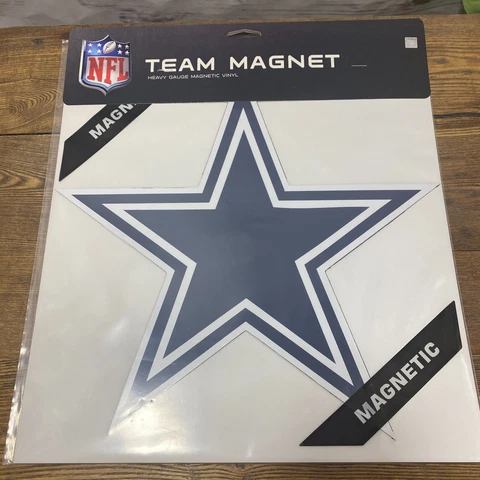 Dallas Cowboys Vinyl Magnet Team Blue Star Decal Football Sport Car Truck 12 In Cover
