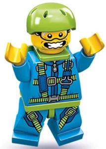 Lego Minifigure Series 10 Skydiver 71001 - Picture 1 of 2