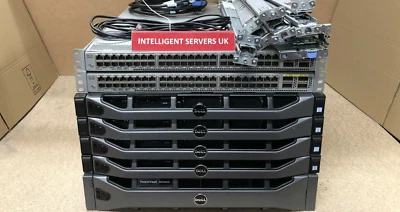 Dell MD3620i Dell R630 57.6TB SAS 176-Core 1TB RAM 10Gbit iSCSI SAN Solution - Image 1 of 3