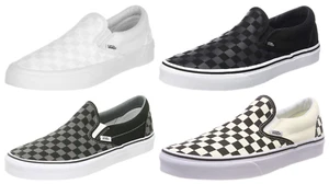 Vans Herren Classic Slip-On Checkerboard Sneaker Schuhe - Bild 1 von 22