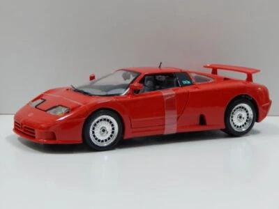 1:18 Bburago (Burago) Bugatti EB 110 '91 blue, red, or silver MIB - Image 1 of 3