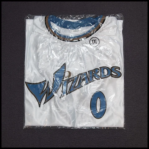 Washington Wizards Gilbert Arenas Replica (SGA?) Jersey Size XXL - New in Bag Cover