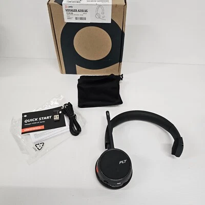 Plantronics Poly Voyager 4210 UC Office Headset w/ Mic - Image 1 of 3