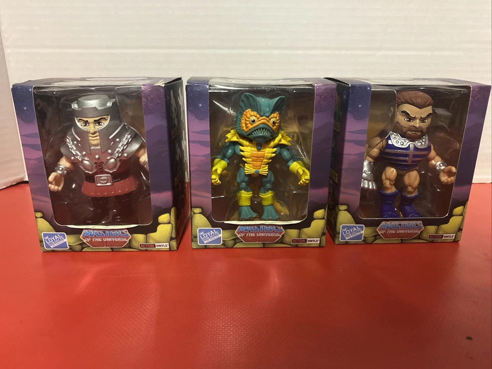 Masters of The Universe The Loyal Subjects Wave 2 - Fisto 3in in Hand MINT