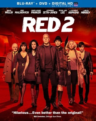 Red 2 (Blu-ray) Bruce Willis Anthony Hopkins (US IMPORT) - Image 1 of 4