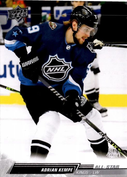 5 CARD LOT -2022-23 Upper Deck Extended Series - All-Star Team Adrian Kempe #691 - Image 1 of 2