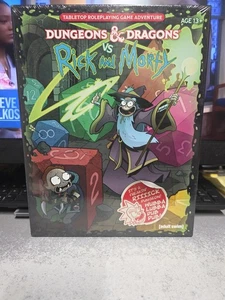 NEU Dungeons & Dragons vs RICK & MORTY Tabletop Rollenspiel Abenteuer D&D - Bild 1 von 2