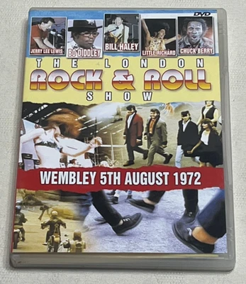 THE LONDON ROCK & ROLL SHOW : Wembley 5th August 1972 DVD - In Vgc (FREE UK P&P) - Image 1 of 3