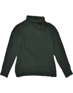 O'NEILL Womens Roll Neck Sweatshirt Jumper UK 14 Large Green Cotton YL19 - Picture 1 of 3