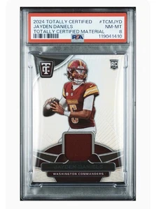 2024 Totally Certified Jayden Daniels Materials RC Jersey  /149 - Picture 1 of 2