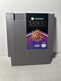 Taboo: The Sixth Sense (Nintendo Entertainment System, NES, 1989) game 