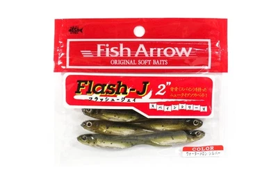 Fish Arrow Soft K�der Flash J 2 Zoll 8 St�ck per pack #02 (0393) - Bild 1 von 4