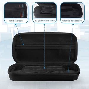  2 Case Hard Shell Travel Storage Bag For Games - Picture 1 of 29
