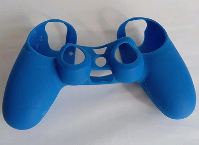 Capa silicone controle ps4 cor azul - Imagem 1 de 4