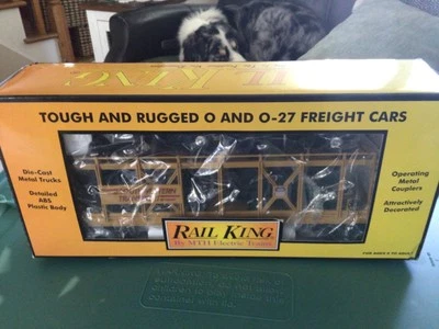 Lot of 5 MTH Railking car carriers nib  30-76167,30-7674,30-7666,30-8304,30-7682 - Image 1 of 4