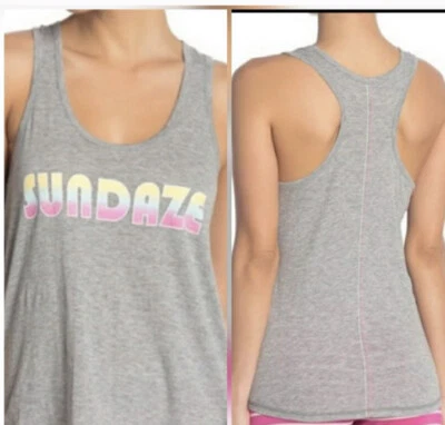 Nuevo PJ Salvage Pijama Top Tanque Gris Sol Aturdimiento Sin Mangas Nordstrom Grande Foto 1 de 4