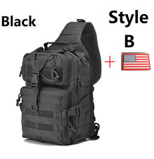 Military Tactical Assault Pack Sling Backpack Waterproof EDC Rucksack Bag