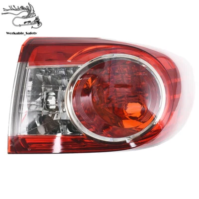 Luz trasera exterior trasera para pasajero Toyota Corolla 2011-2012-2013 Foto 1 de 4