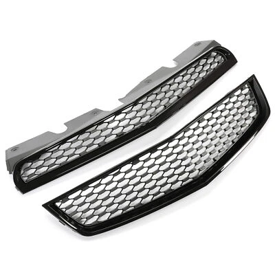 Parrilla de parachoques delantera superior e inferior tinte de panal para Chevrolet Equinox 2010-2015 Foto 1 de 4