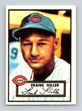 1983 Topps 1952 Reprint Series #156 Frank Hiller