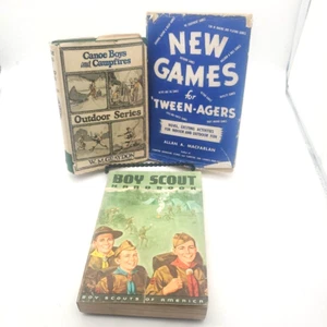 More New Games for Tween Agers Macfarlan Canoe Boys and Campfires Boy Scout HB - Picture 1 of 7