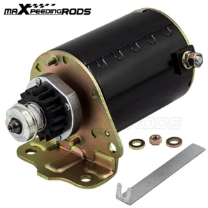 Starter Motor Replacement for Briggs &Stratton 16 teeth Ride on Mower 12V 499521 - Picture 1 of 10