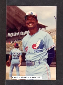Felipe Alou  EXPOS  UNSIGNED  4 x 5-7/8  ORIGINAL COLOR SNAPSHOT PHOTO #1 - Picture 1 of 1