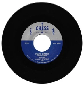 45Re✦ MUDDY WATERS ✦ "Evan's Shuffle / Louisiana Blues"✦ Fantastic Blues Bopper♫ - Picture 1 of 1