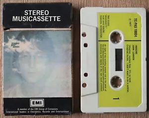 JOHN LENNON - IMAGINE (EMI TCPAS10004) 1970s UK CASSETTE MEGA RARE CARD SLEEVE - Picture 1 of 5