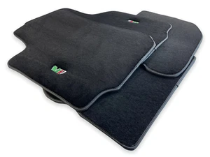Floor Mats For Skoda Octavia III 2013-2019 With V Emblem LHD AutoWin Premium - Picture 1 of 12