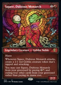 Squee, Dubious Monarch Showcase x1 1x TEXTURED FOIL Dominaria United NM MTG - Bild 1 von 1