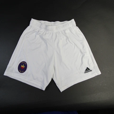 Chicago Fire adidas Practice Shorts Men's White Used Cover