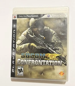 SOCOM Confrontation U.S. Navy Seals - Sony PlayStation 3 2008 PS3 No Manual - Picture 1 of 5
