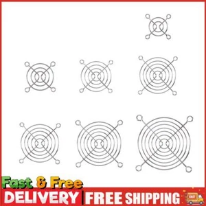 Computer Case Cooling Fan Grill Finger Guard Protection Cover for Desktop 5 Pack - Afbeelding 1 van 20